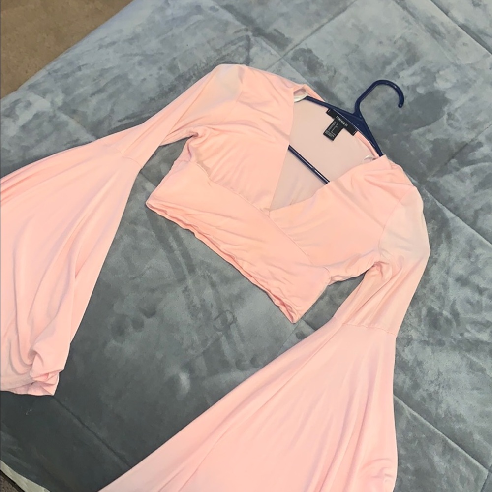 Forever 21 Blush Butterfly Top